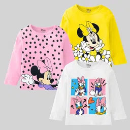Disney By Miss and Chief Girls 3 Minnie Mouse Printed Applique T-shirt-picture-33