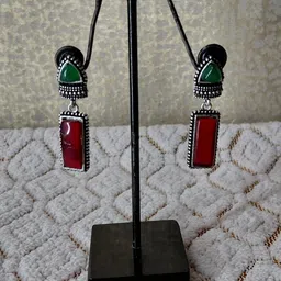Ak Fashion Geometric Drop Earrings image 3