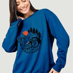 AUSK Women Graphic Printed Pullover Sweatshirt-image-43