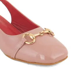 DressBerry Block Sandals with Buckles image 3