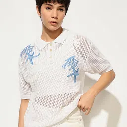 ONLY Women Polo Collar T-shirt-picture-18
