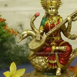 HANDICRAFTS PARADISE Multicoloured Religious Idol Showpiece-image-51