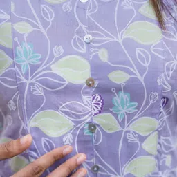 HAY Floral Print A-Line Midi Dress image 5