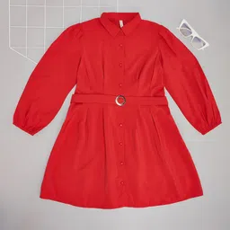 Pantaloons Junior Girls Shirt Dress-image-7
