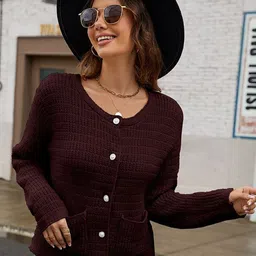 bebe Women Long Sleeves Cardigan Sweaters-picture-25