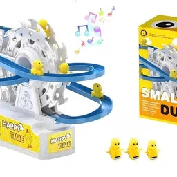 goyal's Duck Roller Coaster Toy for Kids – Climbing Track with 3 Cute Ducks image 3