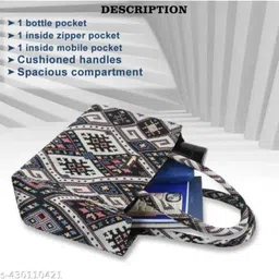 ark fashion Women Multicolor Tote image 3