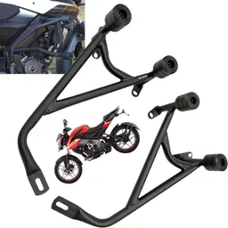 dhe best Bike Heavy metal Frame Slider Frame Support Crash Guard for Bajaj Pulsur NS 125-picture-16