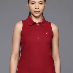 HRX by Hrithik Roshan Polo Collar Yoga T-shirt-picture-21