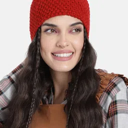 Magic Needles Unisex Red Handmade Headband image 1