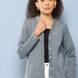 Aarika Open Knit Woollen Cardigan-picture-24