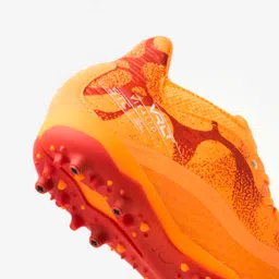 kipsta Kids' Lace-Up Football Boots Viralto III MG/AG - Mango image 3