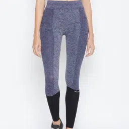 C9 Airwear Navy Textured Tights-image-0