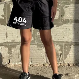 TheBTclub Men Not Found Printed Shorts-image-42