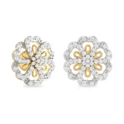 PC Jeweller Garvey 18k White Gold Earrings for Women-picture-10