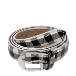 Apsis White & Black Waist Belt for Women-picture-11