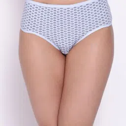 Clovia Blue Printed Hipster Panty-picture-23