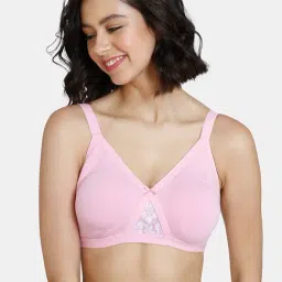 Zivame Pink Full Coverage Double Layered Bra-image-38