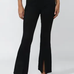 Forever 21 Black Regular Fit Mid Rise Pants-picture-23