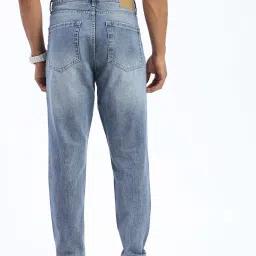showoffff SHOWOFF Blue Denim Regular fit Solid Jeans image 3
