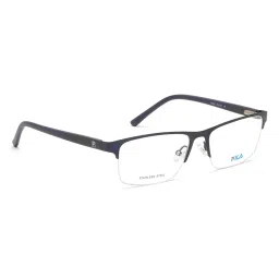 Fila Black Rectangular Eye Frames for Men image 3