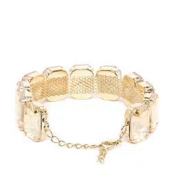 YouBella Crystal Bangle Brown Bracelet image 3