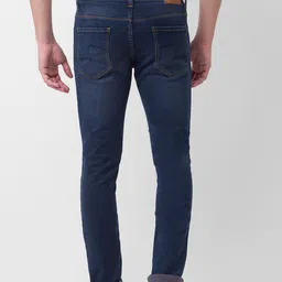 SPYKAR Men Slim Fit Low-Rise Light Fade Stretchable Jeans image 4