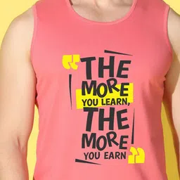 WOOSTRO Pack Of 2 Printed Combed Cotton GymInnerwear VWS26(MORE PEACH)(98 LGTGREEN) image 3