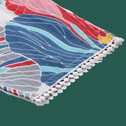 Indo Era Printed Sleeveless Pure Cotton Tunic With Trouser image 4