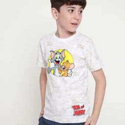 Octave Kids Mastic Cotton Graphics T-Shirt-picture-49