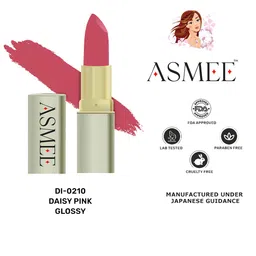 ASMEE Long Lasting & Non Transfer Matte Lipstick - Daisy Pink DI-0210 image 5