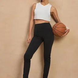 COLOR CAPITAL Women Pack of 4 Skin Fit Antimicrobial Tights image 4