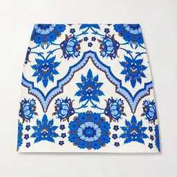 LULU & SKY Printed Round Neck Top With Skirt Co-Ords image 3