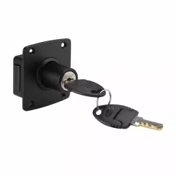 Ebco Securite Cupboard Lock with Plastic Capped Dimple Keys Black Finish and Size 20 mm, P-SRC-20D-BL-picture-32