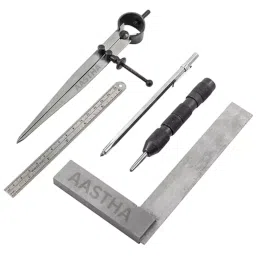 Aastha Tools Engineer's Try Square Marking and Measuring Stainless Steel (Set of 5)-picture-31