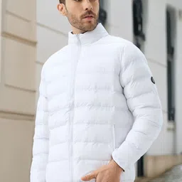 Status Quo Men Stand Collar Solid Reversible Puffer Jacket-picture-33