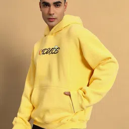 WEARDUDS Men Printed Hooded Sweatshirt image 5