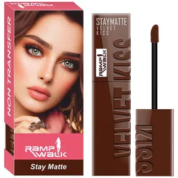 Ramp Walk Set Of 3 Velvet Kiss Waterproof Liquid Lipstick 3.5 ml Each - Shade 7- 8 - 12 image 5