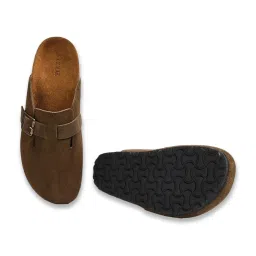 Code by Lifestyle Men's Olive Mule Shoes image 3