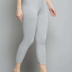 Monte Carlo Women's Grey Solid Thermal Lower image 3