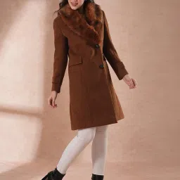 Globus Pink Regular Fit Overcoat image 3