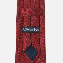 Allen Solly Red Embroidered Formal Tie image 3