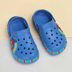 Fame Forever by Lifestyle Kids Navy Back Strap Clogs-picture-39