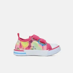 MINI KLUB Girls Printed PU Slip-On Sneakers image 4