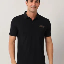 U.S. Polo Assn. Denim Co. Men Solid Polo Collar Slim Fit T-shirt-picture-31