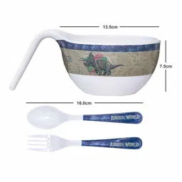 Servewell Jurassic World Melamine Maggie Bowl - Set of 3 image 3
