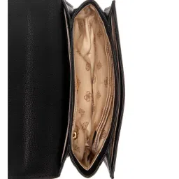 Guess Black ABEY Medium Convertible Cross Body Bag image 3