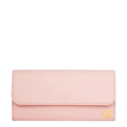 Caprese Lotte Blush Faux Leather Solid Wallet-picture-35