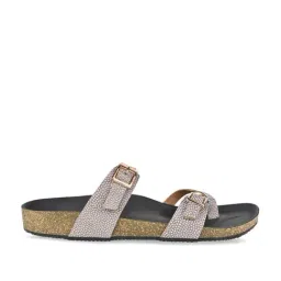 Rocia by Regal Women's Antique Gold Toe Ring Wedges-picture-40