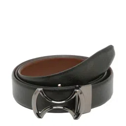Teakwood Leathers Black Leather Waist Belt for Men-picture-37